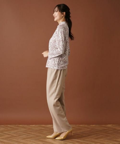 Leilian PLUS HOUSE / レリアンプラスハウス ニット・セーター | 【店舗人気】レオパードハイネックカットソー | 詳細15