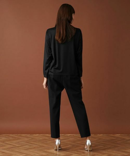 Leilian PLUS HOUSE / レリアンプラスハウス カットソー | ストレッチシルクハイネックカットソー | 詳細13