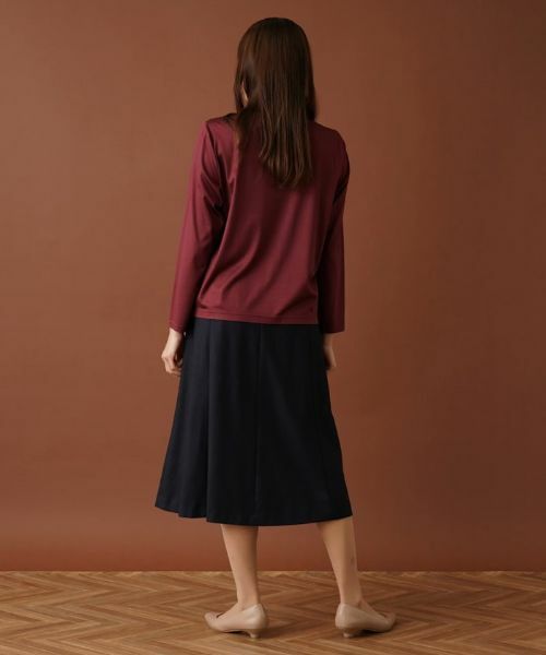 Leilian PLUS HOUSE / レリアンプラスハウス カットソー | ストレッチシルクハイネックカットソー | 詳細19