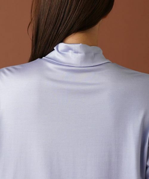 Leilian PLUS HOUSE / レリアンプラスハウス カットソー | ストレッチシルクハイネックカットソー | 詳細8