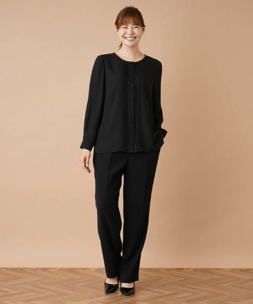 Leilian PLUS HOUSE / レリアンプラスハウス セットアップ | 【ブラックフォーマル】パンツスーツ | 詳細15