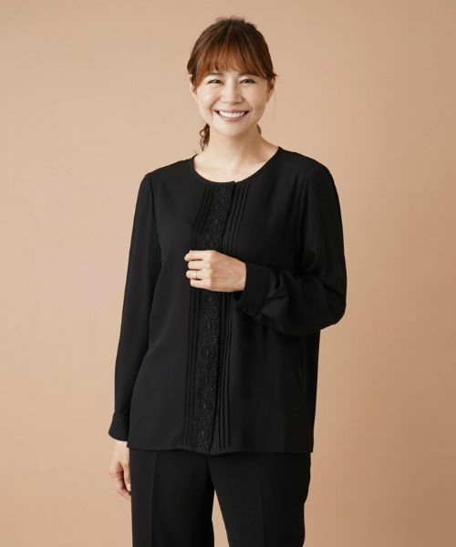 Leilian PLUS HOUSE / レリアンプラスハウス セットアップ | 【ブラックフォーマル】パンツスーツ | 詳細19