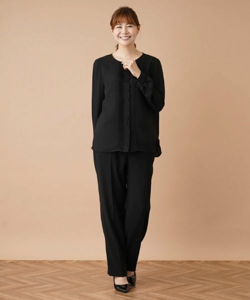 Leilian PLUS HOUSE / レリアンプラスハウス セットアップ | 【ブラックフォーマル】パンツスーツ | 詳細26