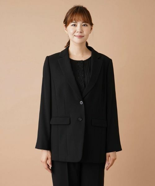 Leilian PLUS HOUSE / レリアンプラスハウス セットアップ | 【ブラックフォーマル】パンツスーツ | 詳細5