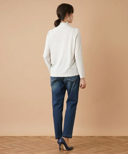 Leilian PLUS HOUSE / レリアンプラスハウス カットソー | ハイネックカットソー | 詳細12