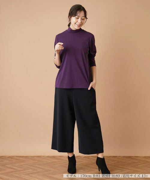 Leilian PLUS HOUSE / レリアンプラスハウス カットソー | ハイネックカットソー | 詳細13