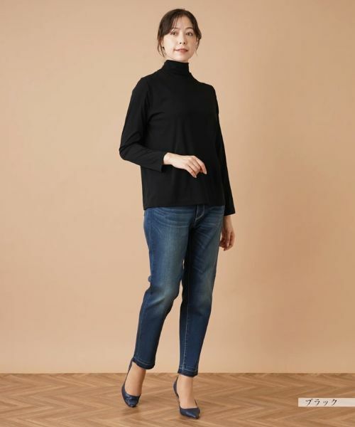 Leilian PLUS HOUSE / レリアンプラスハウス カットソー | ハイネックカットソー | 詳細7