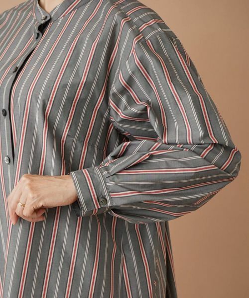 Leilian PLUS HOUSE / レリアンプラスハウス シャツ・ブラウス | 羽織ブラウス【プラス企画】 | 詳細9