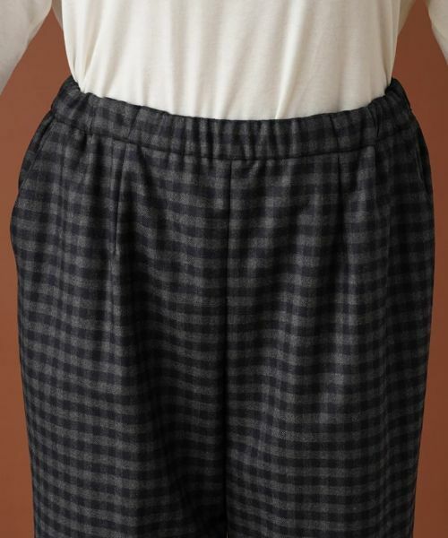 Leilian PLUS HOUSE / レリアンプラスハウス その他パンツ | シェパードチェッククロップドパンツ【プラス企画】 | 詳細7