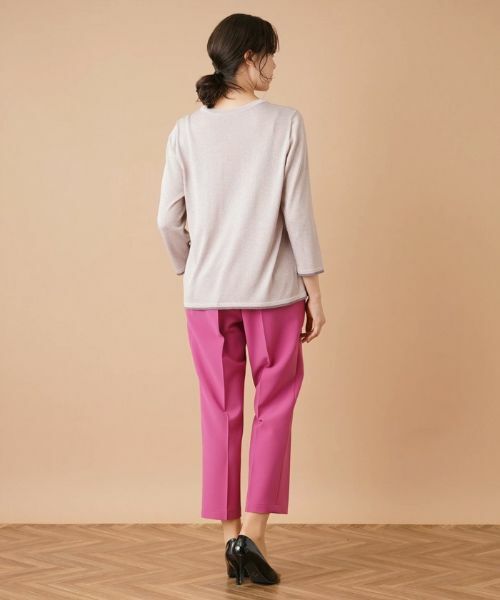 Leilian PLUS HOUSE / レリアンプラスハウス ニット・セーター | ラメニットプルオーバー | 詳細14