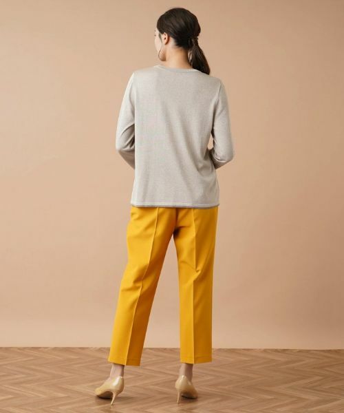 Leilian PLUS HOUSE / レリアンプラスハウス ニット・セーター | ラメニットプルオーバー | 詳細3