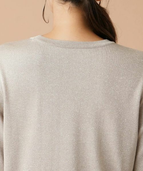 Leilian PLUS HOUSE / レリアンプラスハウス ニット・セーター | ラメニットプルオーバー | 詳細8