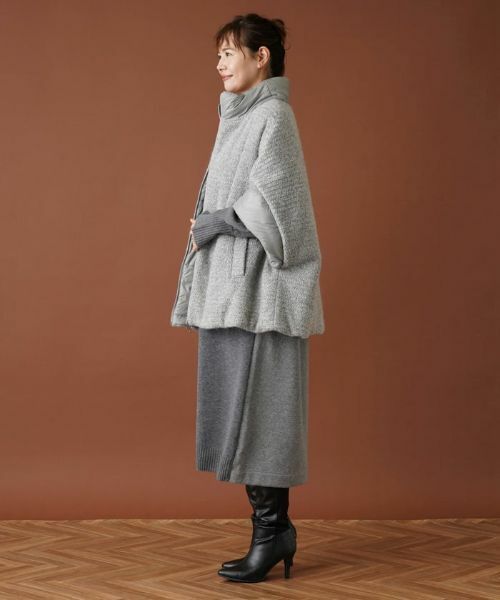 Leilian PLUS HOUSE / レリアンプラスハウス その他アウター | スパンコールハイネックブルゾン | 詳細15