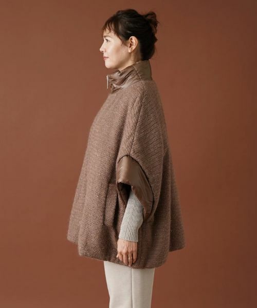 Leilian PLUS HOUSE / レリアンプラスハウス その他アウター | スパンコールハイネックブルゾン | 詳細5