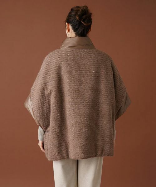 Leilian PLUS HOUSE / レリアンプラスハウス その他アウター | スパンコールハイネックブルゾン | 詳細6