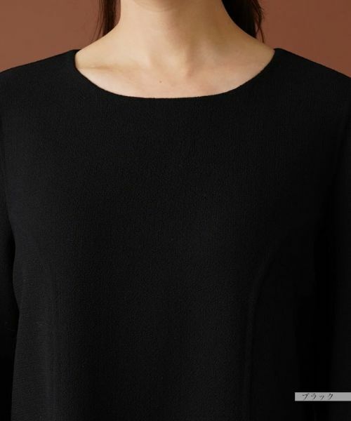 Leilian PLUS HOUSE / レリアンプラスハウス ドレス | 【セレモニー】クルーネックミディワンピース | 詳細10