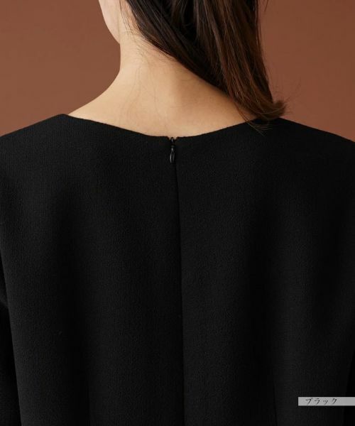 Leilian PLUS HOUSE / レリアンプラスハウス ドレス | 【セレモニー】クルーネックミディワンピース | 詳細11