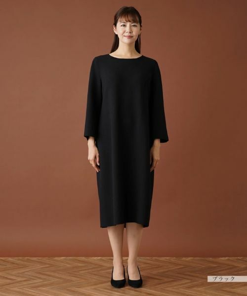 Leilian PLUS HOUSE / レリアンプラスハウス ドレス | 【セレモニー】クルーネックミディワンピース | 詳細7