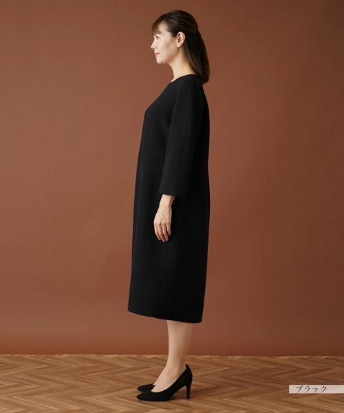 Leilian PLUS HOUSE / レリアンプラスハウス ドレス | 【セレモニー】クルーネックミディワンピース | 詳細8