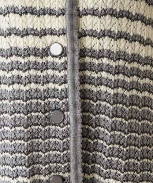 Leilian PLUS HOUSE / レリアンプラスハウス テーラードジャケット | ノーカラーニットジャケット | 詳細12