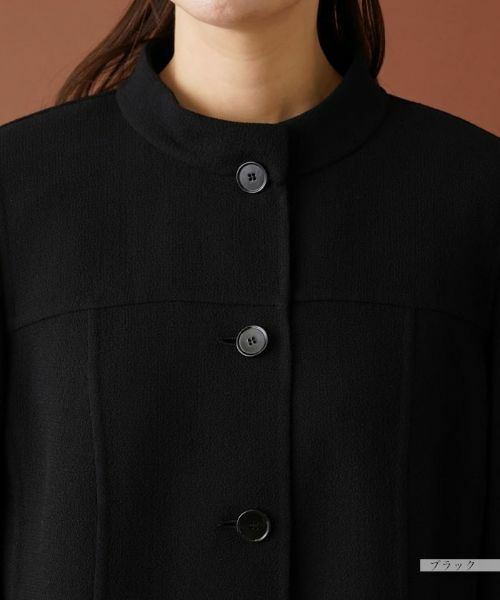 Leilian PLUS HOUSE / レリアンプラスハウス テーラードジャケット | スタンドカラーニットジャケット | 詳細10