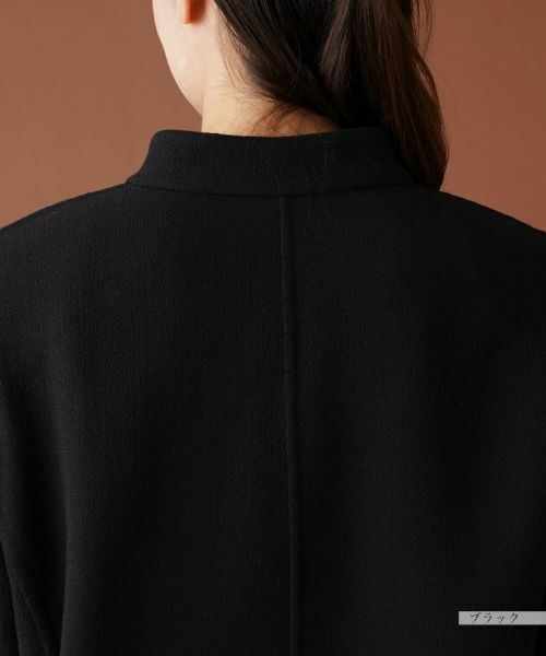 Leilian PLUS HOUSE / レリアンプラスハウス テーラードジャケット | スタンドカラーニットジャケット | 詳細11