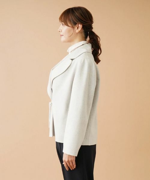 Leilian PLUS HOUSE / レリアンプラスハウス テーラードジャケット | ラウンドカラージャケット【STEFANONI】 | 詳細5