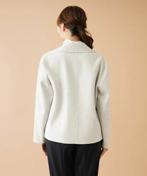 Leilian PLUS HOUSE / レリアンプラスハウス テーラードジャケット | ラウンドカラージャケット【STEFANONI】 | 詳細6