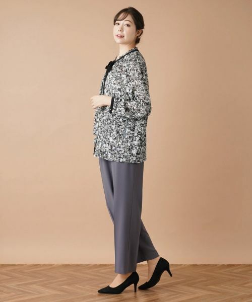 Leilian PLUS HOUSE / レリアンプラスハウス その他パンツ | 【セットアップ対応商品】センタープレスパンツ【ROCHAS Premiere】 | 詳細16