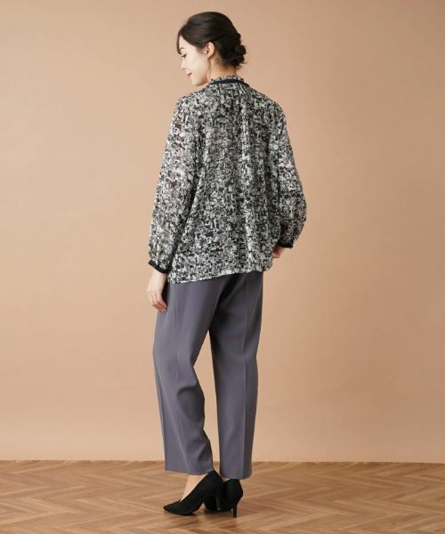 Leilian PLUS HOUSE / レリアンプラスハウス その他パンツ | 【セットアップ対応商品】センタープレスパンツ【ROCHAS Premiere】 | 詳細17