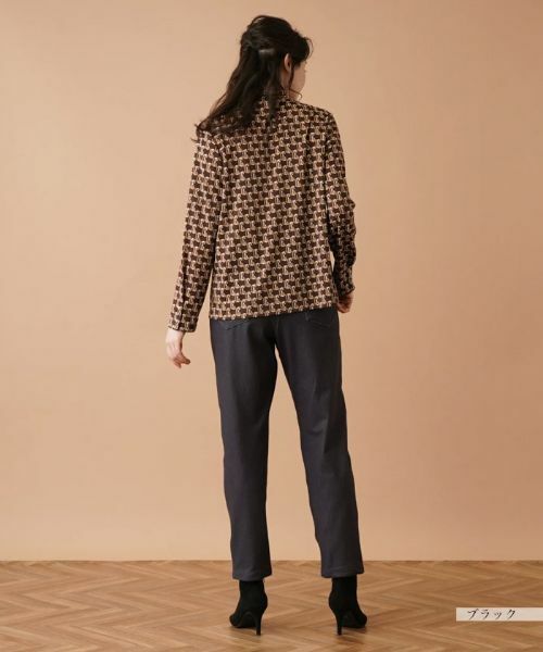 Leilian PLUS HOUSE / レリアンプラスハウス その他パンツ | 【店舗人気】ストレッチリバーシブルレギンスパンツ | 詳細3