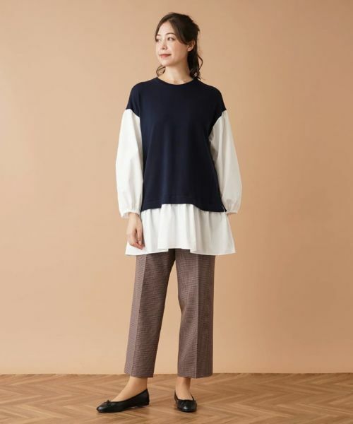 Leilian PLUS HOUSE / レリアンプラスハウス その他パンツ | ガンクラブチェックパンツ | 詳細1