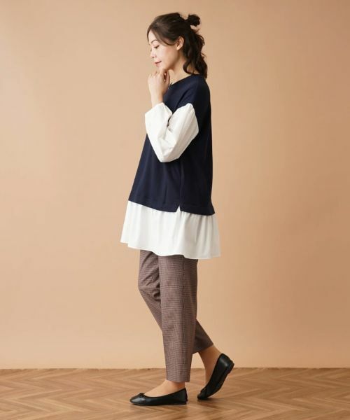 Leilian PLUS HOUSE / レリアンプラスハウス その他パンツ | ガンクラブチェックパンツ | 詳細2