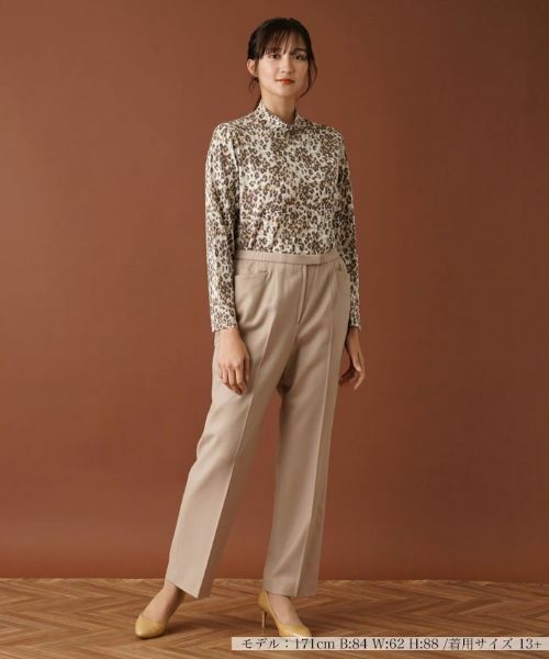 Leilian PLUS HOUSE / レリアンプラスハウス その他パンツ | センタープレスパンツ | 詳細1