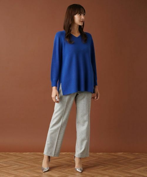 Leilian PLUS HOUSE / レリアンプラスハウス その他パンツ | センタープレスパンツ | 詳細12