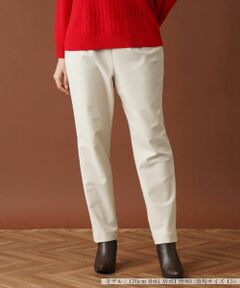 Leilian PLUS HOUSE / レリアンプラスハウス その他パンツ | 【あったか素材】洗えるスリムテーパードパンツ
