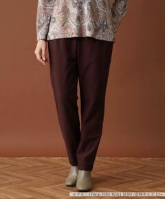 Leilian PLUS HOUSE / レリアンプラスハウス その他パンツ | 【あったか素材】洗えるスリムテーパードパンツ