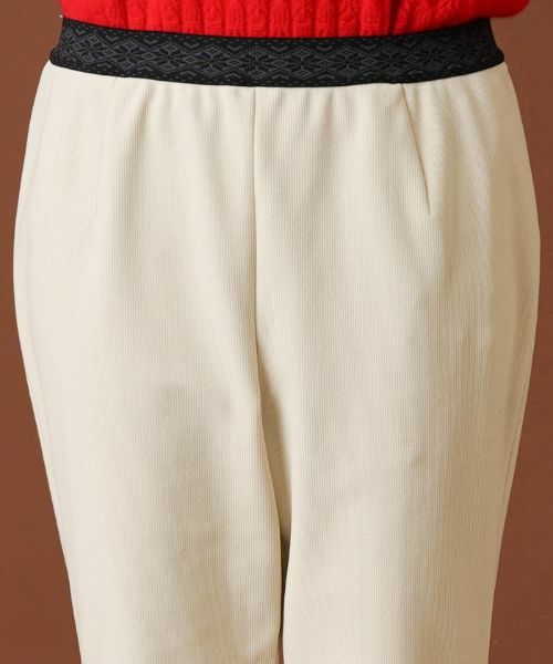Leilian PLUS HOUSE / レリアンプラスハウス その他パンツ | 【あったか素材】洗えるスリムテーパードパンツ | 詳細16