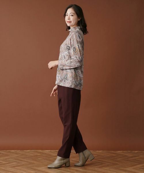 Leilian PLUS HOUSE / レリアンプラスハウス その他パンツ | 【あったか素材】洗えるスリムテーパードパンツ | 詳細2