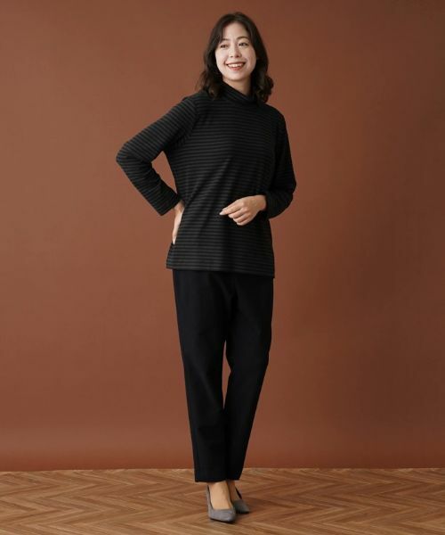 Leilian PLUS HOUSE / レリアンプラスハウス その他パンツ | 【あったか素材】洗えるスリムテーパードパンツ | 詳細4