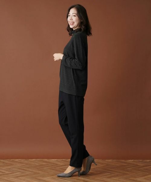 Leilian PLUS HOUSE / レリアンプラスハウス その他パンツ | 【あったか素材】洗えるスリムテーパードパンツ | 詳細5