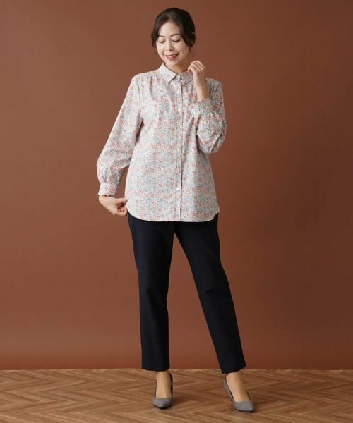 Leilian PLUS HOUSE / レリアンプラスハウス その他パンツ | 【あったか素材】洗えるスリムテーパードパンツ | 詳細7