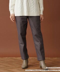 Leilian PLUS HOUSE / レリアンプラスハウス その他パンツ | 【あったか素材】洗えるリバーシブルパンツ