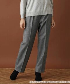 Leilian PLUS HOUSE / レリアンプラスハウス その他パンツ | ツイードテーパードパンツ