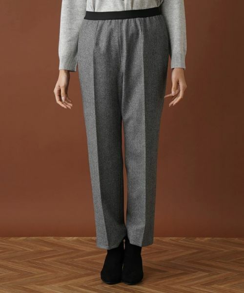 Leilian PLUS HOUSE / レリアンプラスハウス その他パンツ | ツイードテーパードパンツ | 詳細4