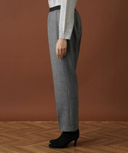 Leilian PLUS HOUSE / レリアンプラスハウス その他パンツ | ツイードテーパードパンツ | 詳細5