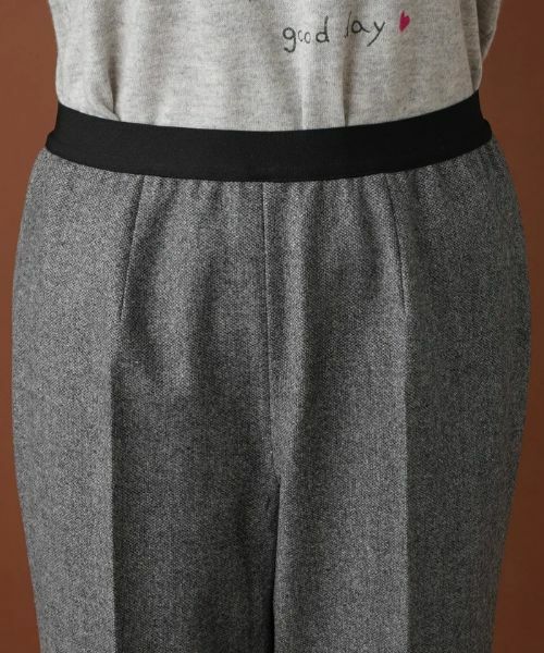 Leilian PLUS HOUSE / レリアンプラスハウス その他パンツ | ツイードテーパードパンツ | 詳細7