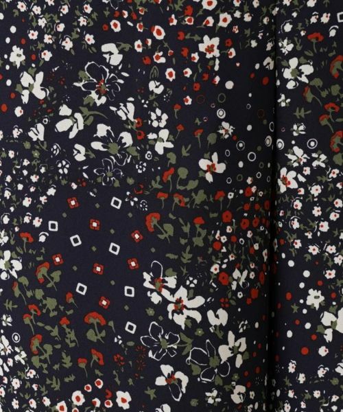 Leilian PLUS HOUSE / レリアンプラスハウス その他パンツ | 小花柄ワイドパンツ | 詳細11