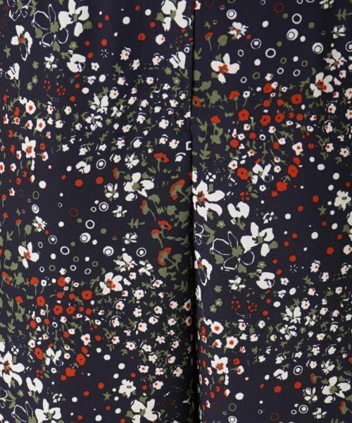 Leilian PLUS HOUSE / レリアンプラスハウス その他パンツ | 小花柄ワイドパンツ | 詳細12