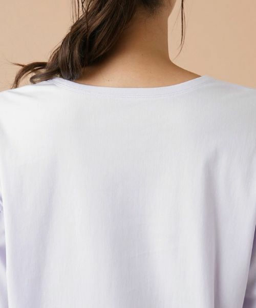 Leilian PLUS HOUSE / レリアンプラスハウス カットソー | シャツ袖風プルオーバー | 詳細12